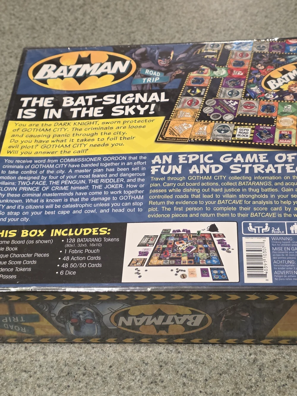 Batman: Road Trip Board Game